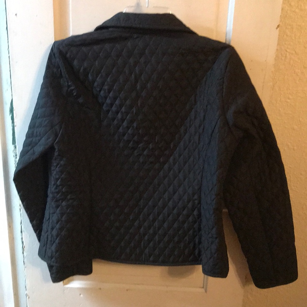 Quilted black jacket - Picture 3 of 3